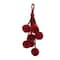 14.5" Pom Pom Cluster Drop Ornaments, 4ct.